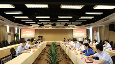 浙江省总工会副主席周幼兵一行来298手游网站集团调研领导工会工作